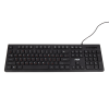 HIPER WIRED KEYBOARD OK-4000, USB, 104, 1.5m, black