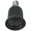a4t17beay ecola base переходник с цоколя e14 на e27 черный