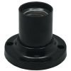 ab7slbeay ecola base патрон накладной прямой e14 черный