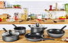 Сковорода Tefal Easy Chef G2700572 круглая ручка несъемная (без крышки) темно-серый (2100118274)