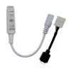 crmm72esb ecola led strip rgb mini controller 6a 72w 12v (144w 24v) с переходником с кнопками для управления