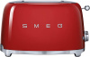 Тостер на 2 ломтика,SMEG TSF01RDEU, красный