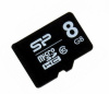 Флеш карта microSDHC 8Gb Class10 Silicon Power SP008GBSTH010V10 w/o adapter