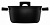 Кастрюля Fiskars Hard Face 1052227 3.5л. d=22см (с крышкой) черный