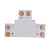 sc28ftesb ecola led strip connector гибкая соед. плата t для зажимного разъема 2-х конт. 8 mm уп. 5 шт.